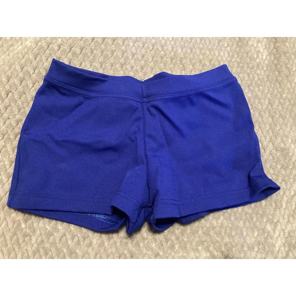 Girls Active Shorts by Capezio - Blue- size M (7-8)